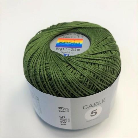 CABLE'5  VERDE            gr50 mt215          SESIA