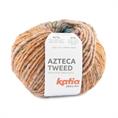 AZTECA TWEED ROSA-ARANCIO-BLU-VERDE   gr50 mt90  KATIA